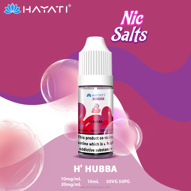 Hayati Pro Max Nic Salts HHubba XNHN250 Hayati Vape Shop