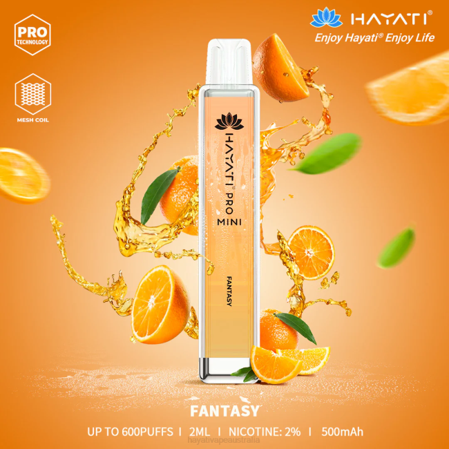 Hayati Pro Mini Disposable Fantasy XNHN27 Hayati Vape Review