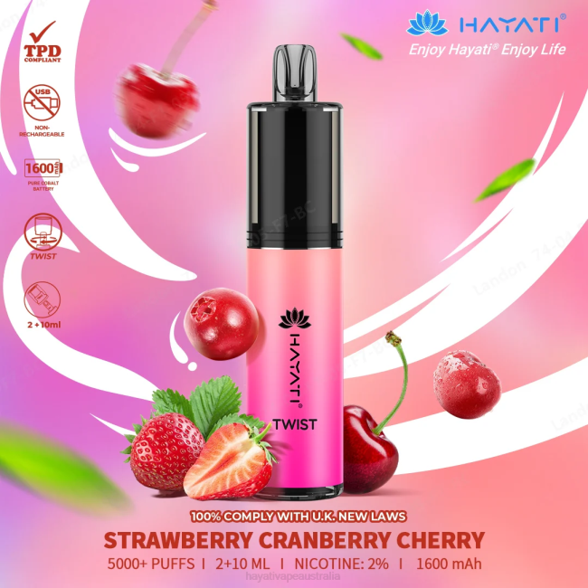 Strawberry Cranberry cherry