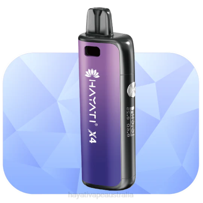 Hayati X4 Refillable Pod System Misty Purple XNHN61 Hayati Australia