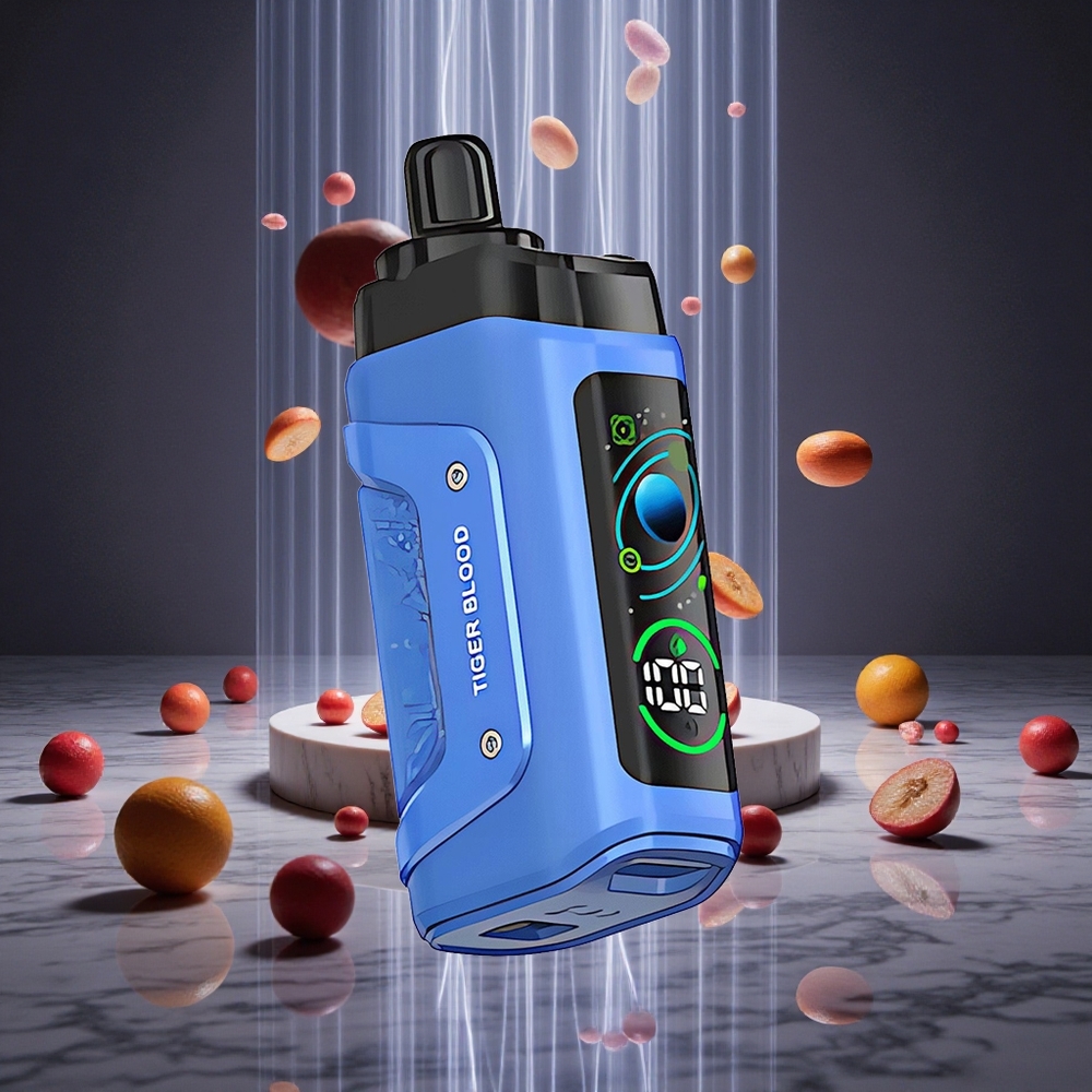 Razz Bar 45000 Puffs Disposable Vape Tiger Blood Type-C Rechargeable