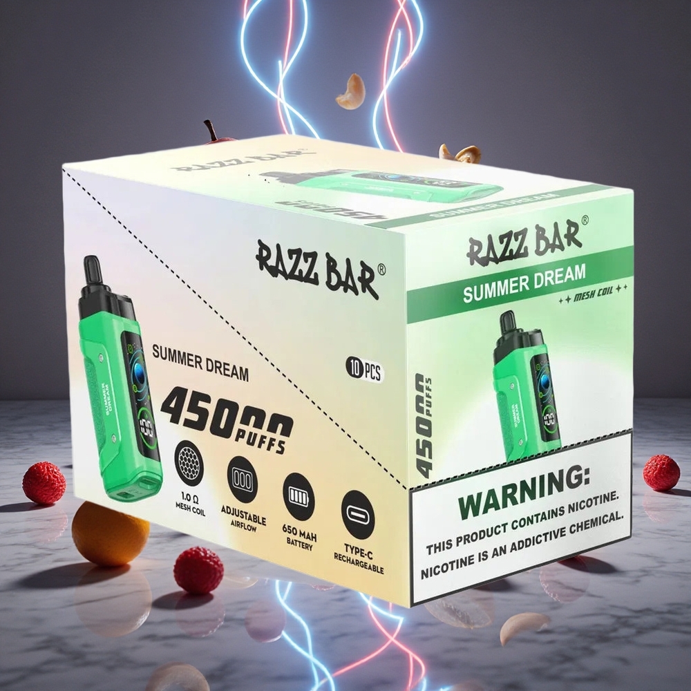 Razz Bar 45000 Puffs Summer Dream Adjustable Airflow
