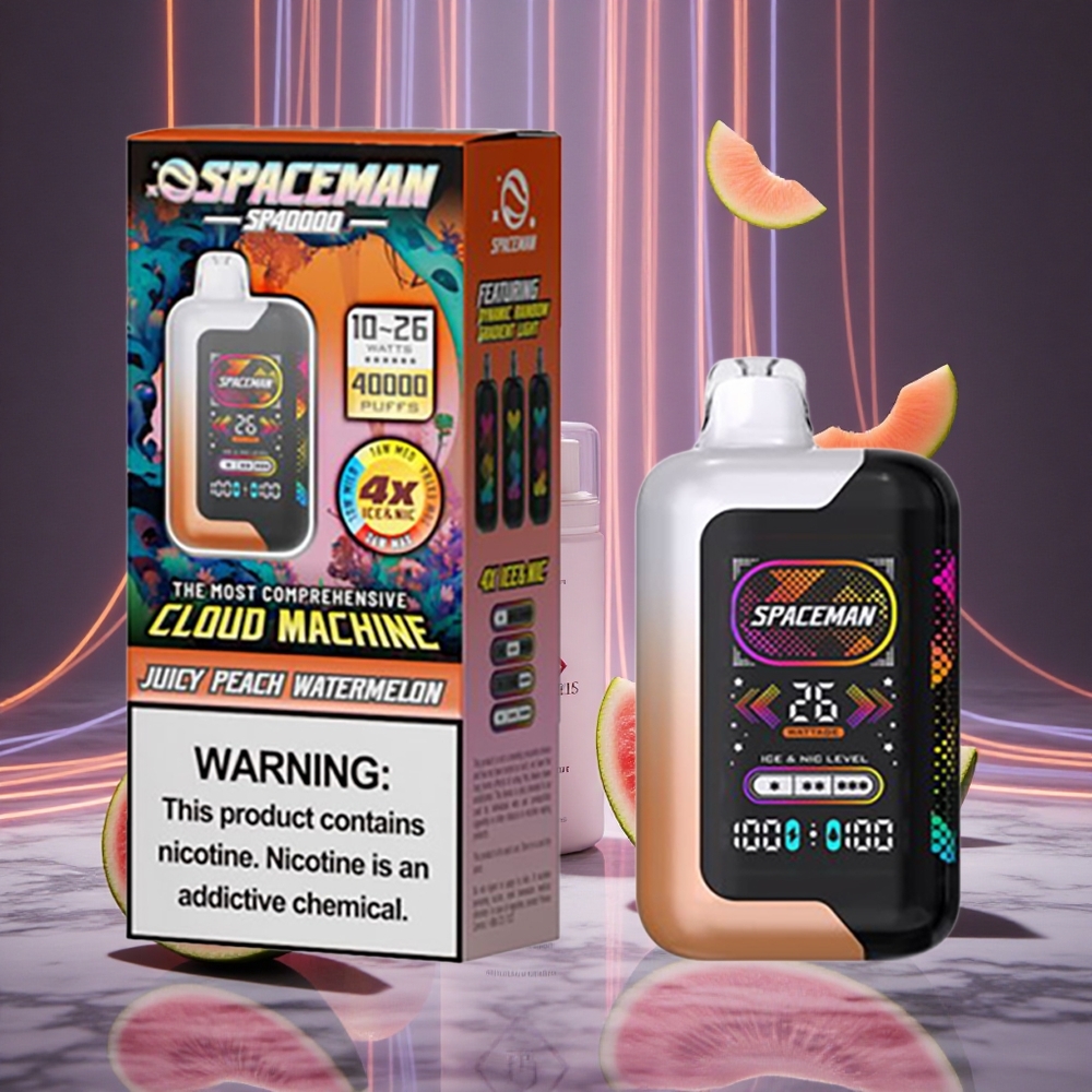 SMOK SPACEMAN SP40000 Juicy Peach Watermelon Disposable Vape