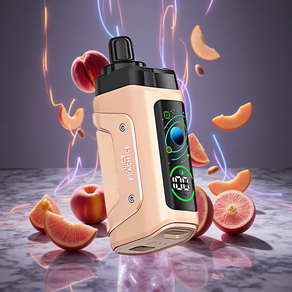 Razz Bar 45000 Puffs Mesh Coil Juicy Peach Ice Disposable Vape