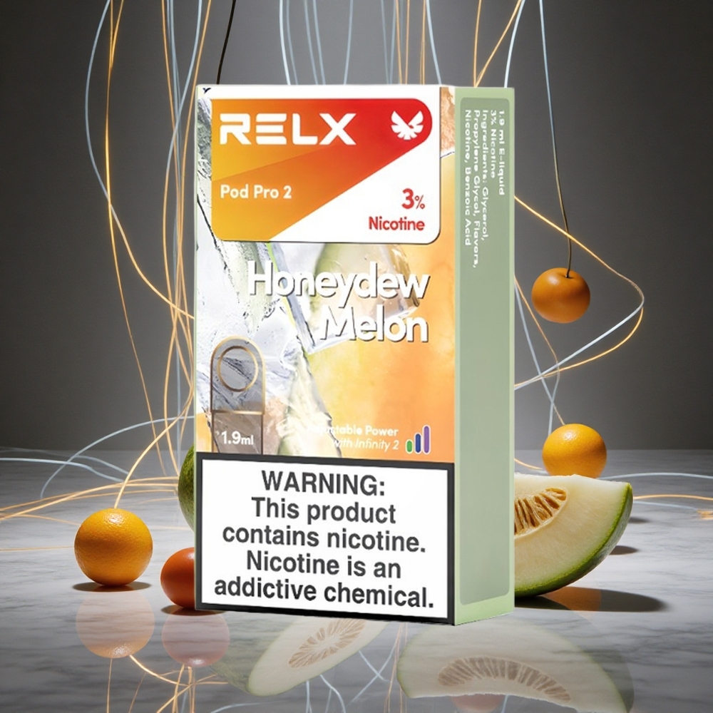 RELX Pod Pro 2 600 Puffs Honeydew Melon