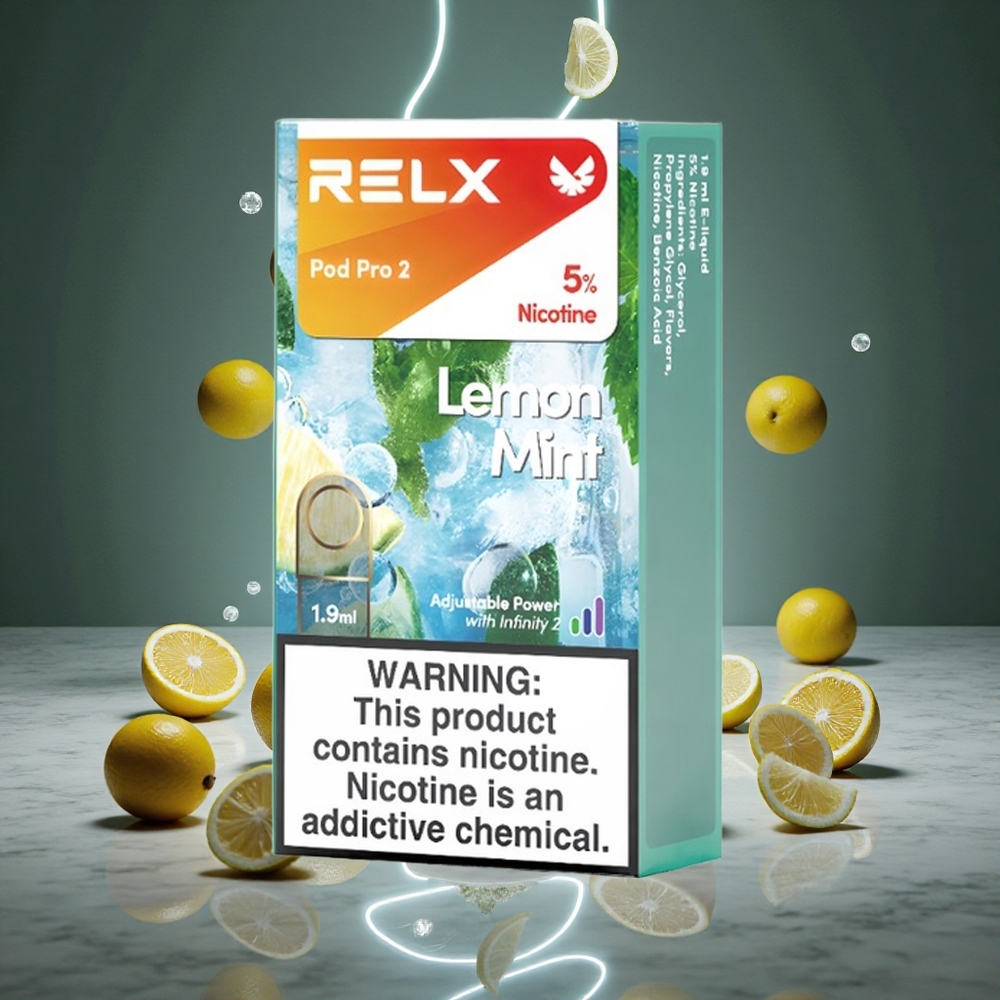 RELX Pod Pro 2 600 Puffs Lemon Mint