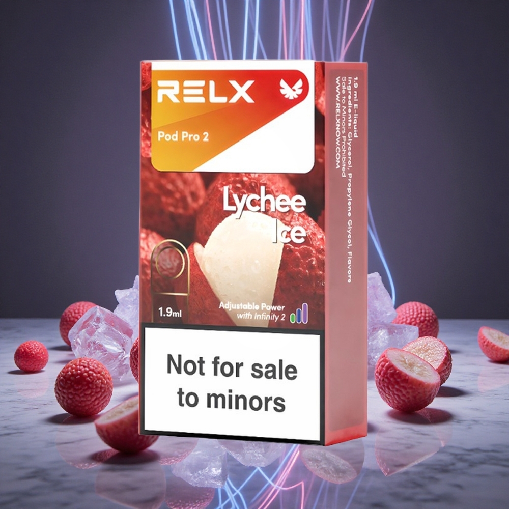 RELX Pod Pro 2 600 Puffs Lychee Ice
