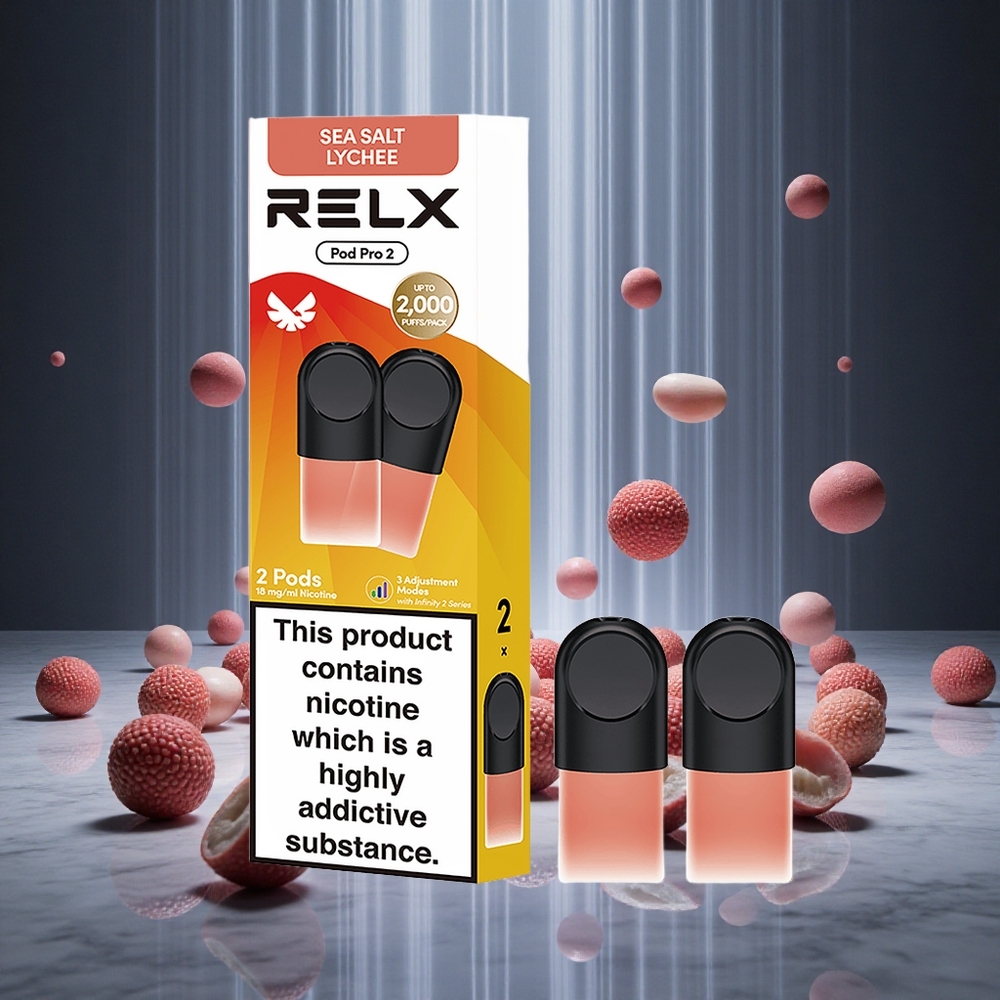 RELX Pod Pro 2 600 Puffs Sea Salt Lychee