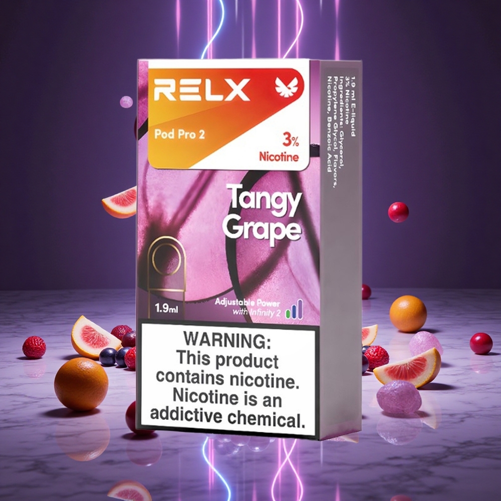 RELX Pod Pro 2 600 Puffs Tangy Grape